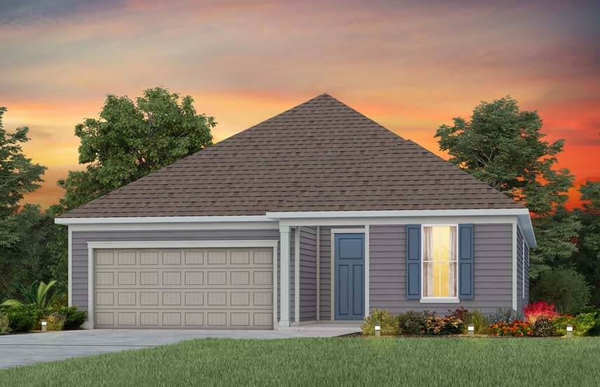 Del Webb Prestige home plan exterior rendering - LC101