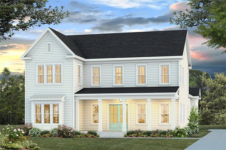 Drayton Plan by homes by dickerson