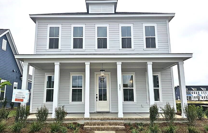 Homes by Dickerson Mansfield spec Lot 1561 Exterior