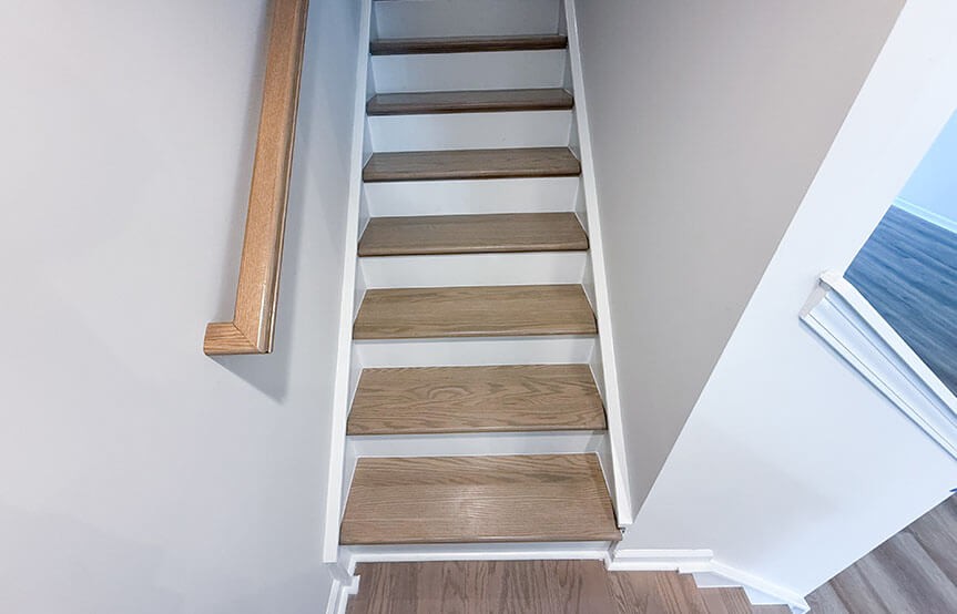 Brookfield Residential Sage TH Spec Lot 202 Staircase