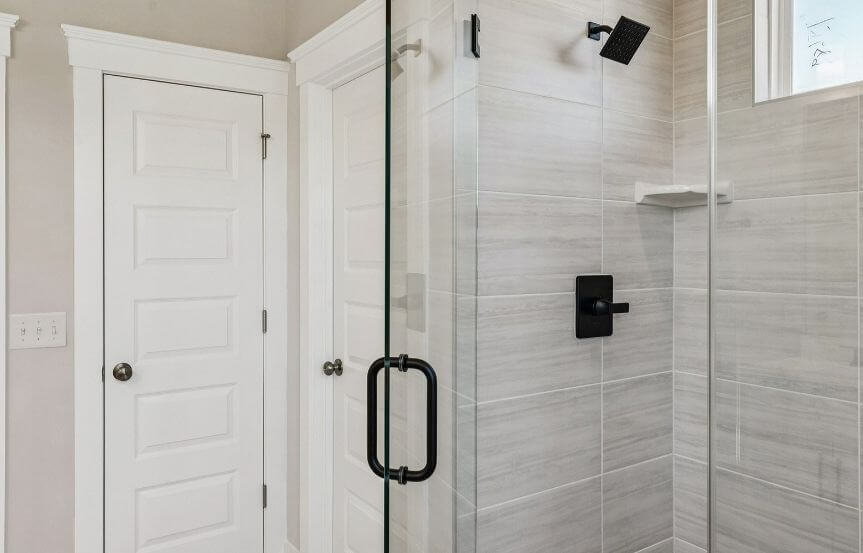 Brookfield Residential Preston Spec Lot 1583 Primary Bathroom Shower