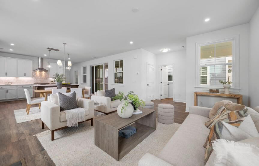 New Leaf Madison Home plan Living Room