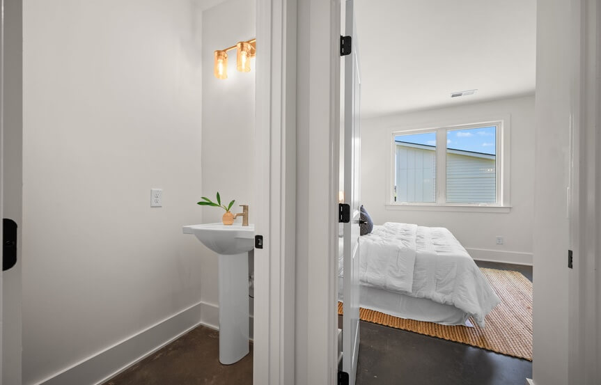 New Leaf Stanley Spec Homes Lot 1482 Powder Bathroom