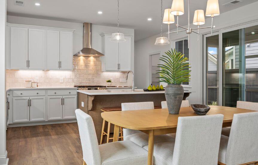New Leaf Madison Home plan Dining Room