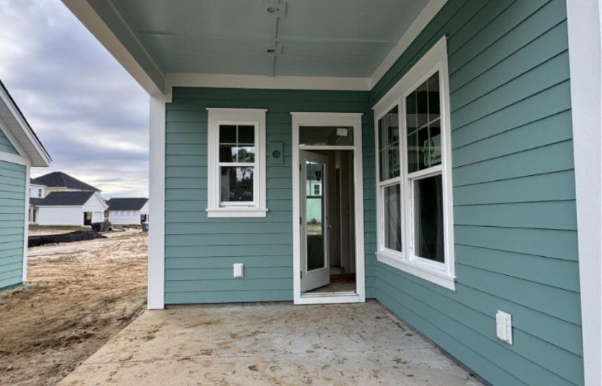 Ashton Woods Azalea Spec Home Lot 1671 Back Covered Porch 