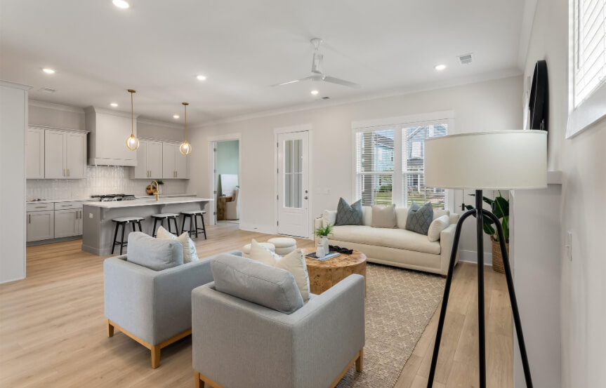Homes By Dickerson Pine Mill Spec Lot 1556 Family Room
