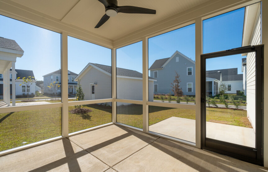 Homes By Dickerson Hutchinson H.1 Spec Lot 1537 Screened Porch