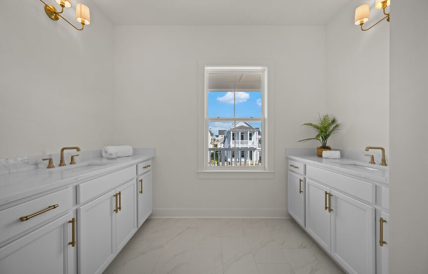 New Leaf Wake Spec Home Lot 1667 Primary Double Vanity
