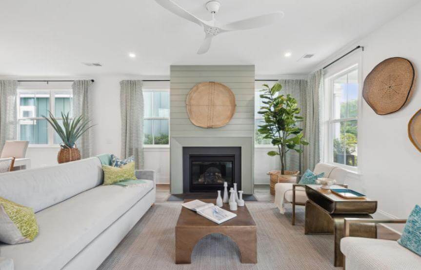 New Leaf Wake Fireplace Option