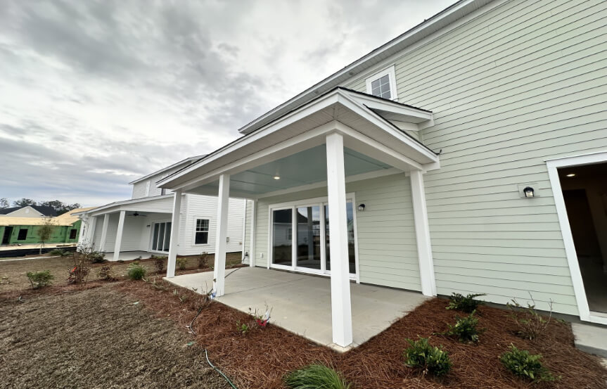 Ashton Woods Overton Spec Lot 1684 Back Covered Porch