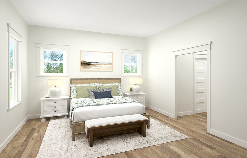 Brookfield Residential Cordova Spec Home Plan Lot 1657 Primary Bedroom