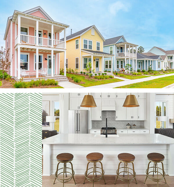 Nexton homes collage in Summerville, SC