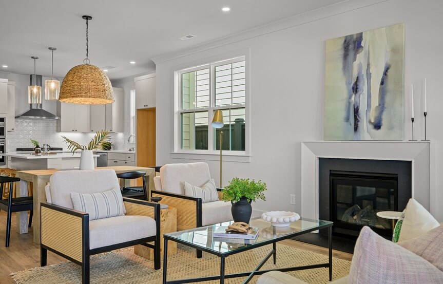 New Leaf Hyde Spec Home Lot 1619 Living Room