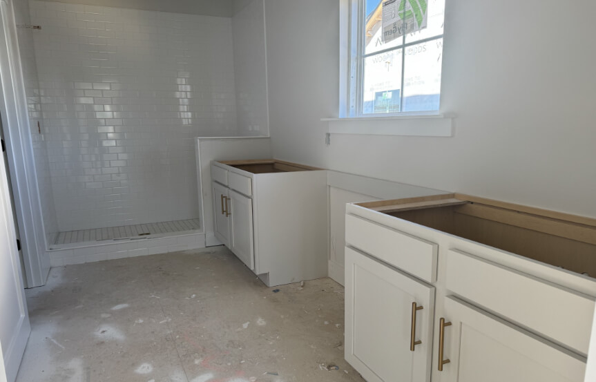 Ashton Woods Azalea Spec Home Lot 1671 Primary Bathroom