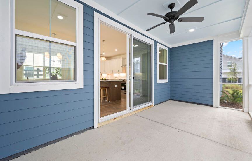 New Leaf Madison Homeplan Screened Porch