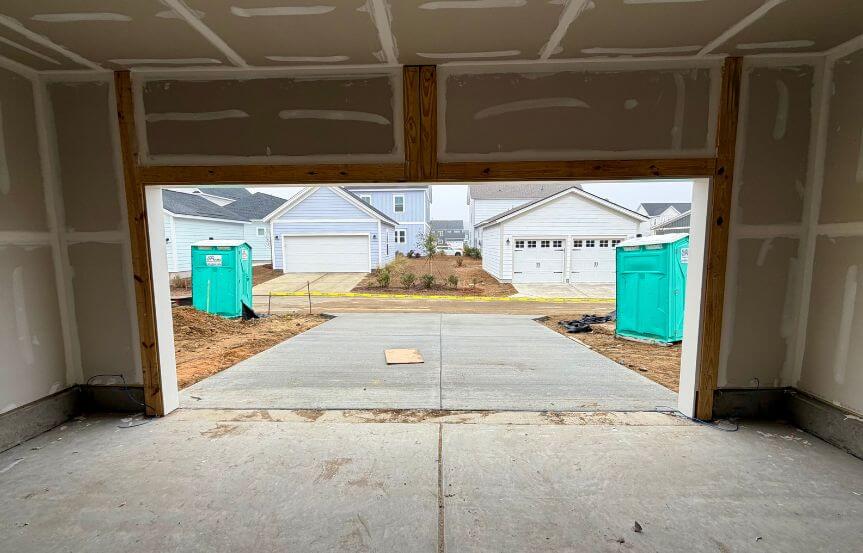 New Leaf Wake Spec Lot 1525 Garage And Driveway