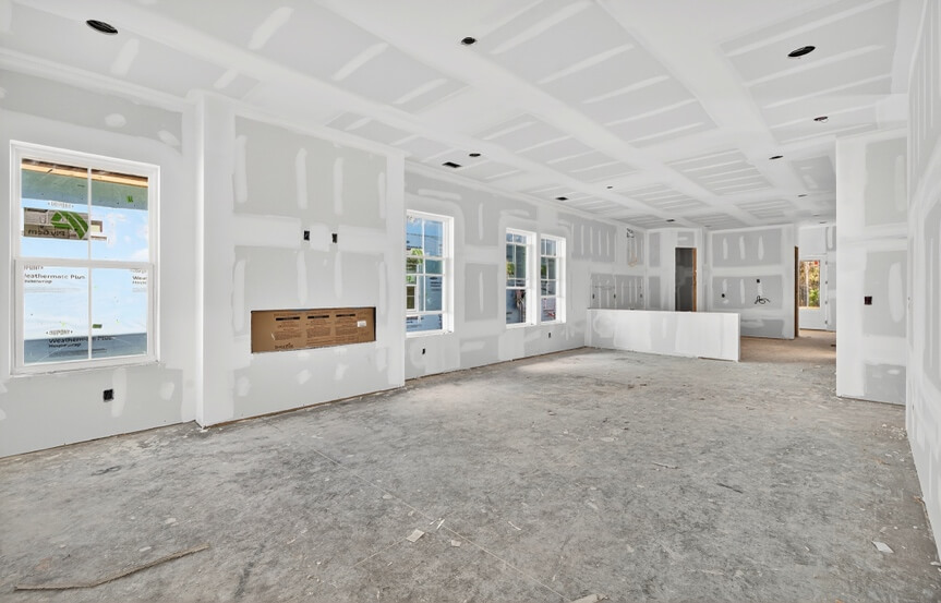 DRB Group Beaufain Spec Lot 1686 Living Room To Kitchen