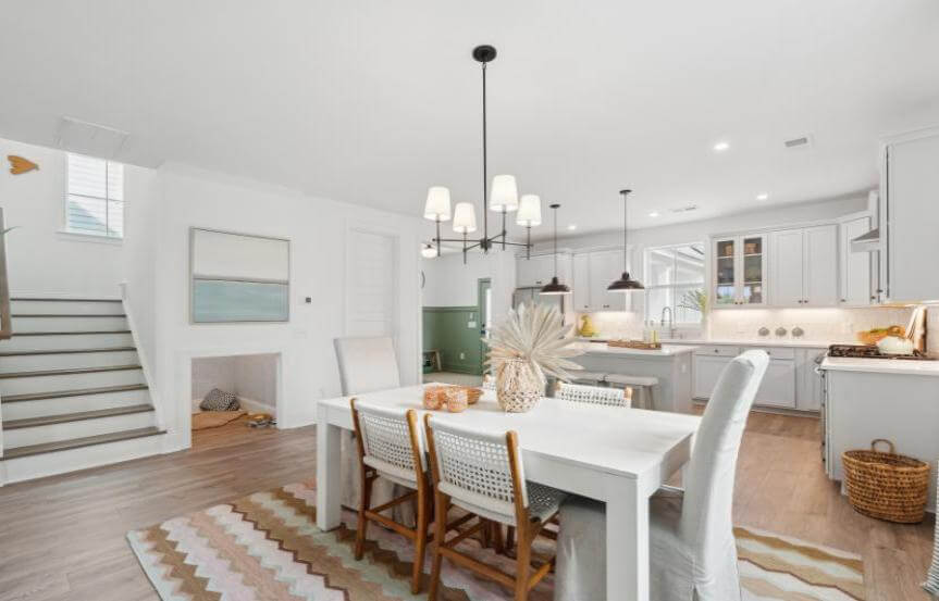 New Leaf Wake Dining Room And Kitchen