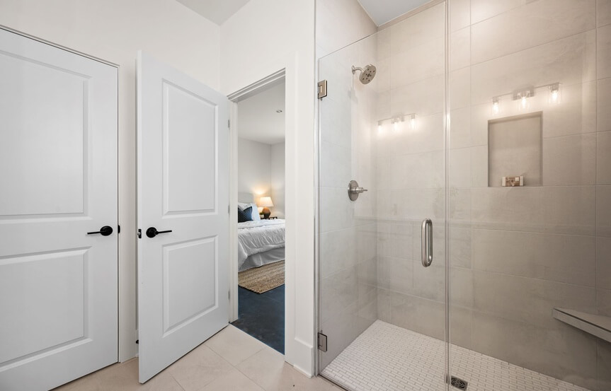 New Leaf Stanley Spec Homes Lot 1482 Primary Bathroom