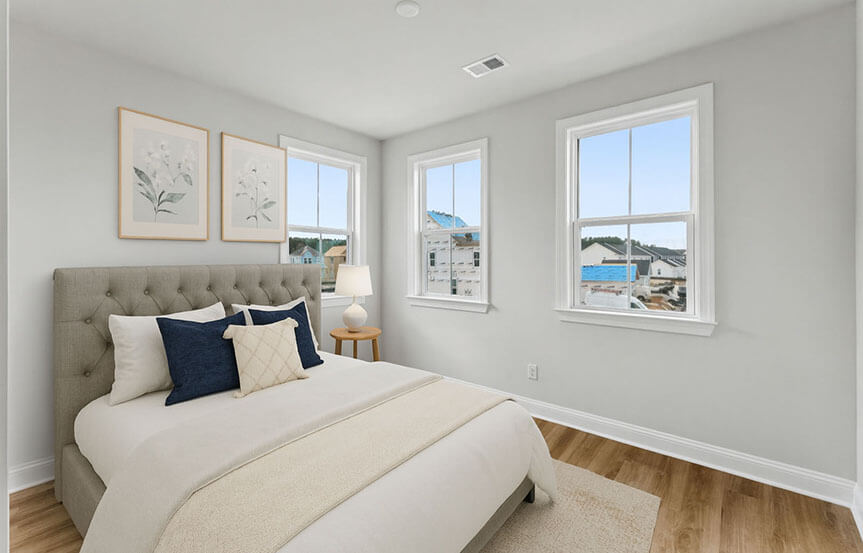 Preston Secondary Bedroom Staged