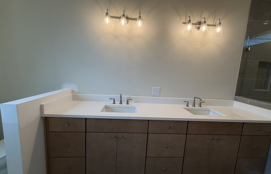 New Leaf Hyde Spec Lot 1619 Primary Bathroom Double Vanity