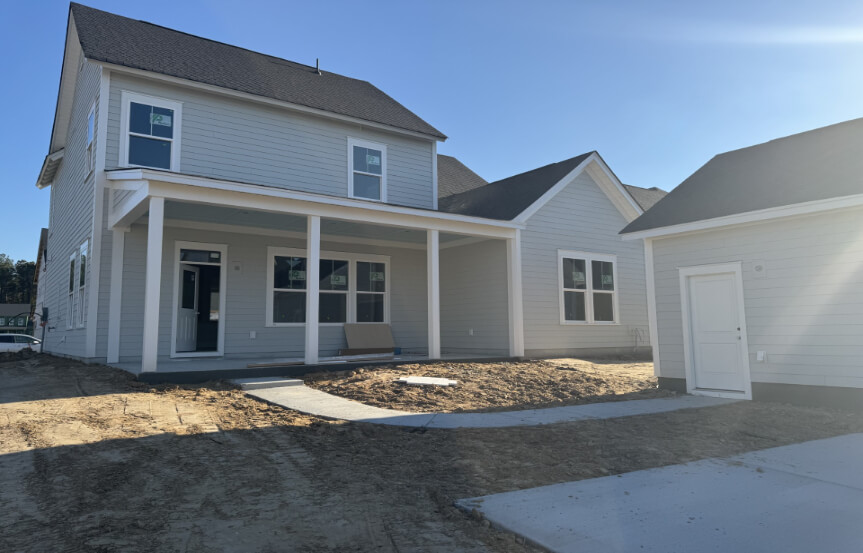 Ashton Woods Newington Spec Home Lot 1678 Rear Exterior