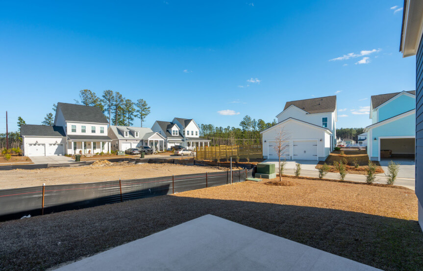 Homes By Dickerson Hutchinson Spec Lot 1562 Backyard