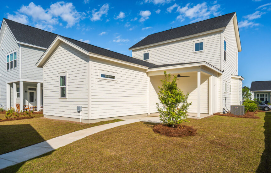 Homes By Dickerson Pine Mill Spec Lot 1556 Backyard