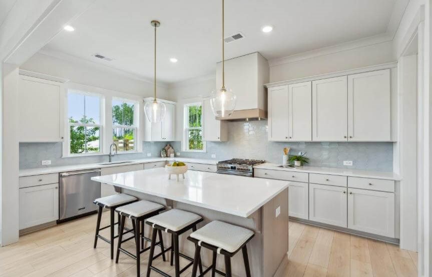 Homes By Dickerson Camellia Spec Lot 1455 Kitchen