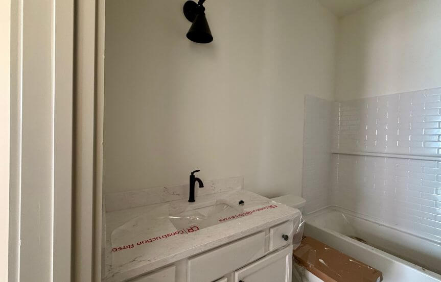 New Leaf Lincoln Spec House Lot 1491 Second Bathroom