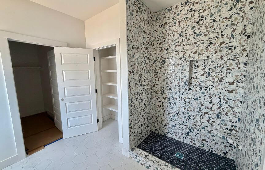 New Leaf Madison Spec Home Lot 1552 Primary Shower