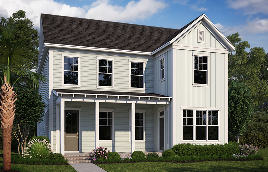 Ashton Woods Shepard home plan rendering A