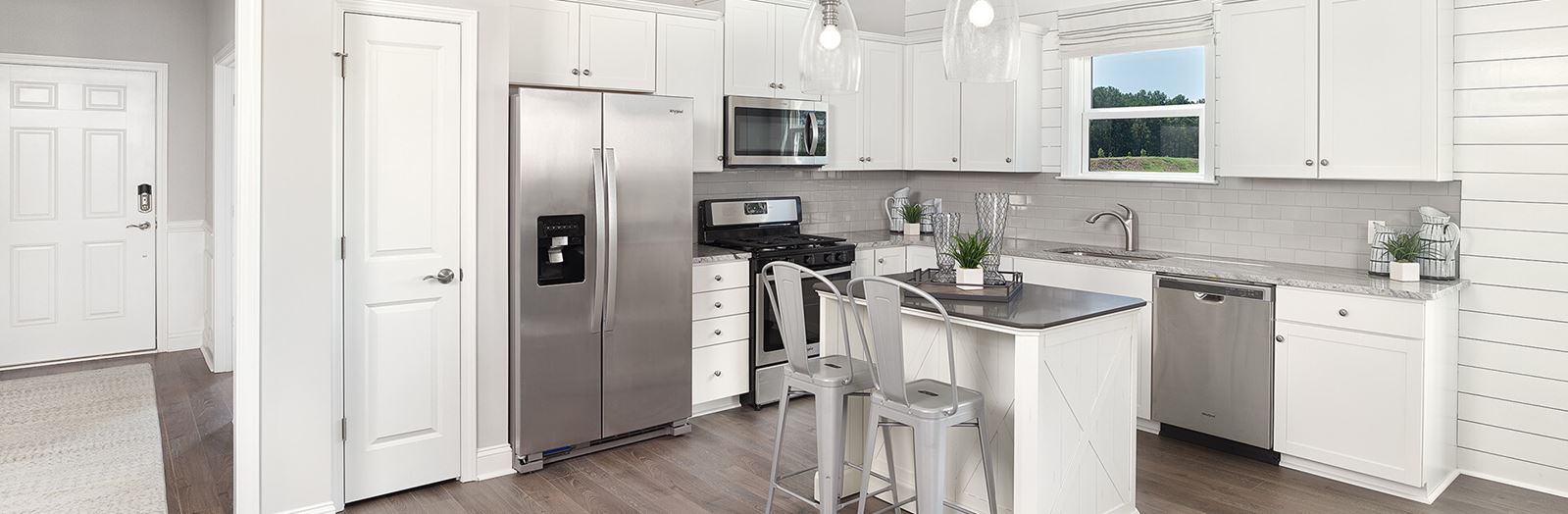 Centex model home kitchen interior - New homes in Nexton
