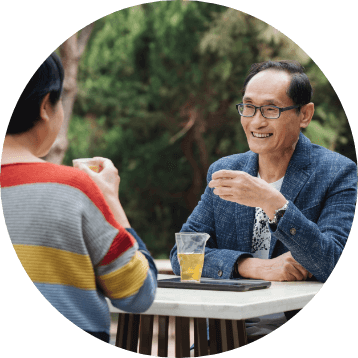 Outdoor cafe, Nexton Del Webb.