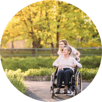 Women enjoying the trails in Willow Bend Park in Nexton.