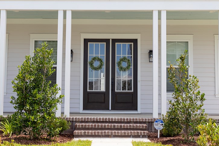 Welcoming front porch in Nexton.