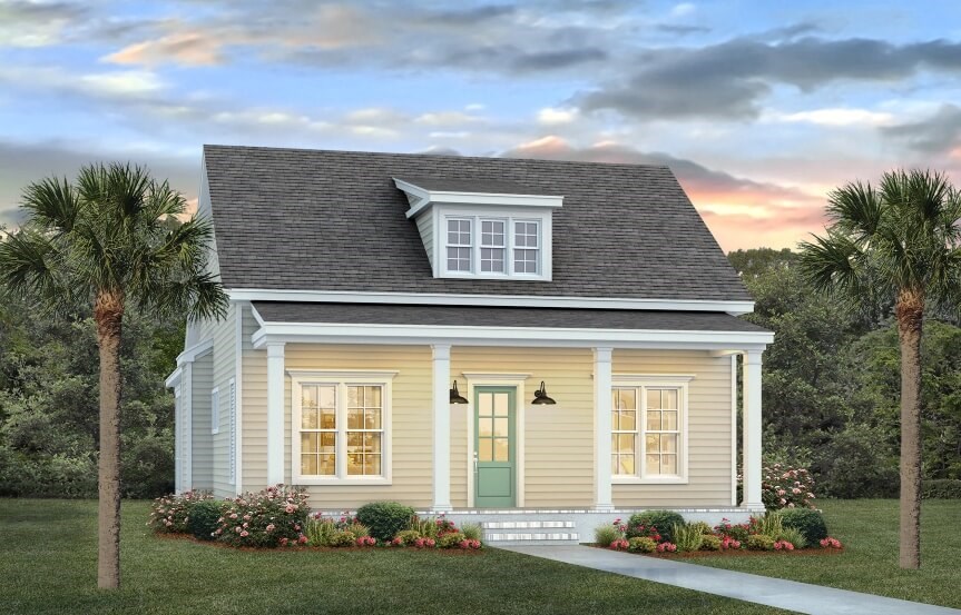 Homes By Dickerson York home plan rendering H