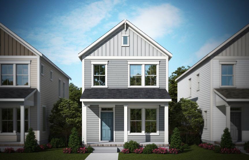 David Weekley Meadowview model home rendering, Nexton Midtown