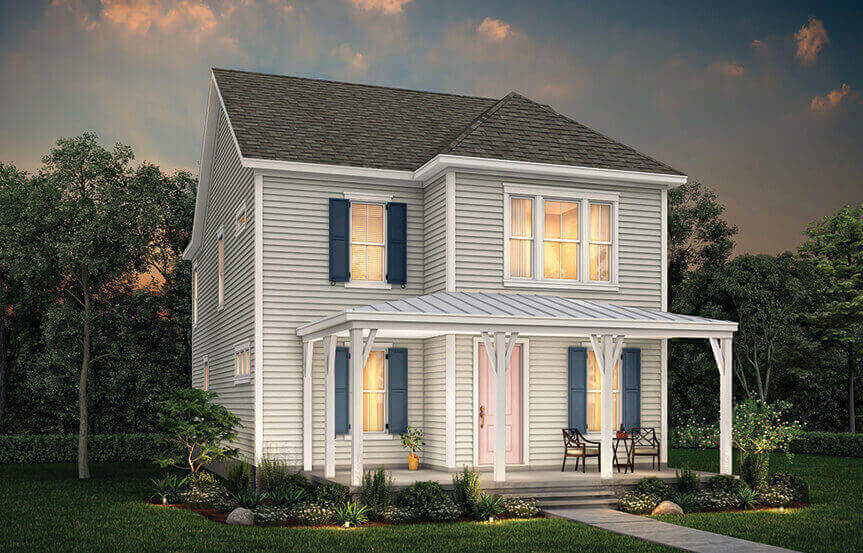 Rendering of the Marigold model by Pulte Homes.