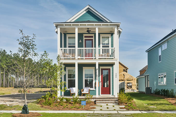 Barton model home in Nexton.