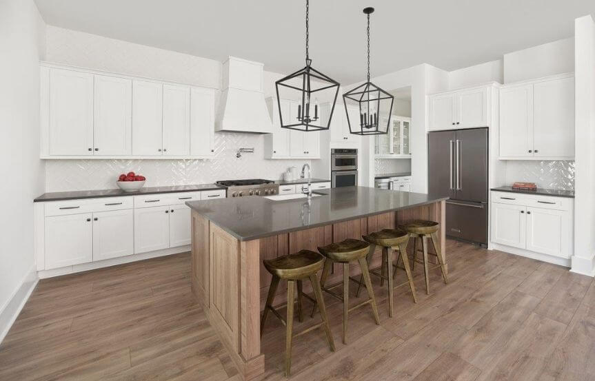 Ashton Woods Overton home plan kitchen area