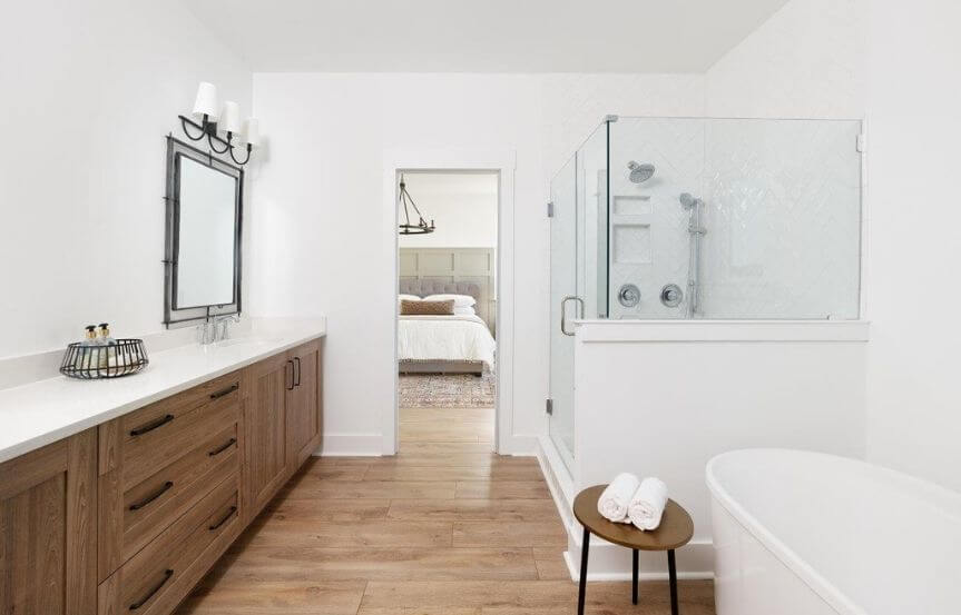 Ashton Woods Overton home plan master bathroom