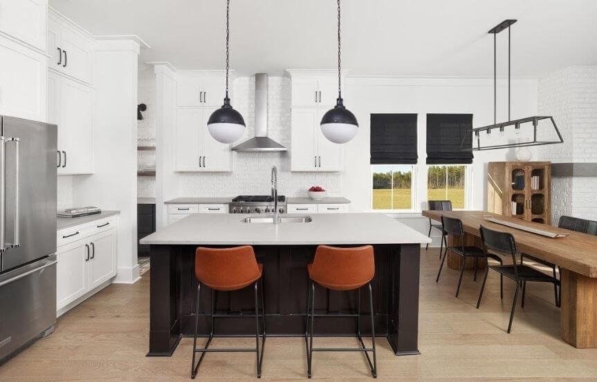 Ashton Woods Witherbee home plan kitchen area