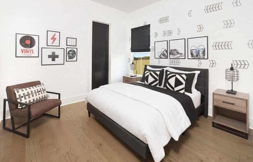 Ashton Woods Witherbee home plan secondary bedroom