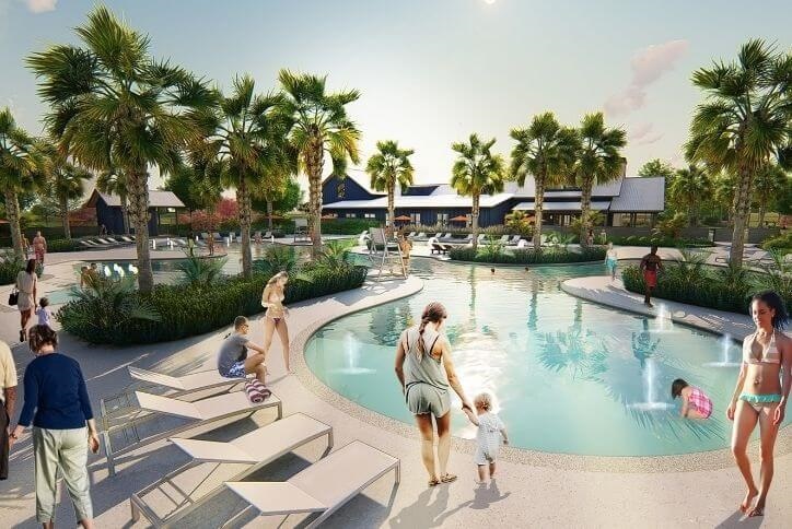 Rendering of Midtown Club Pool