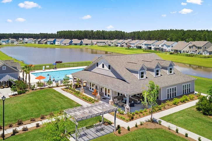 North Creek pool and clubhouse