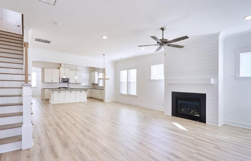 Homes By Dickerson Bluffton home plan family room