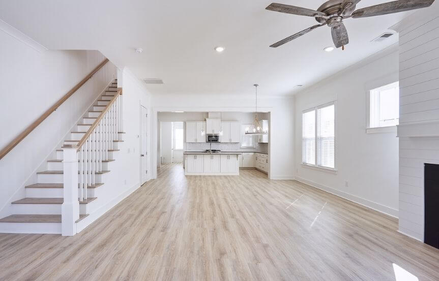 Homes By Dickerson Bluffton home plan family room