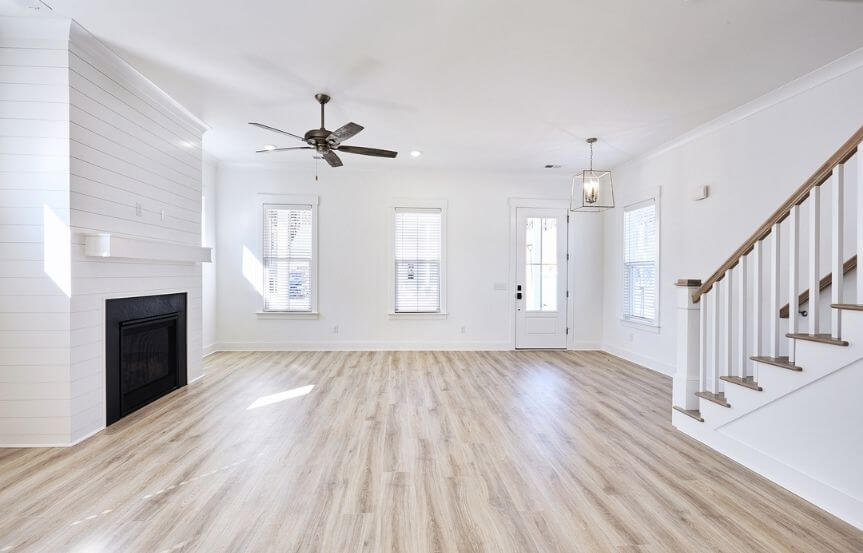 Homes By Dickerson Bluffton home plan family room