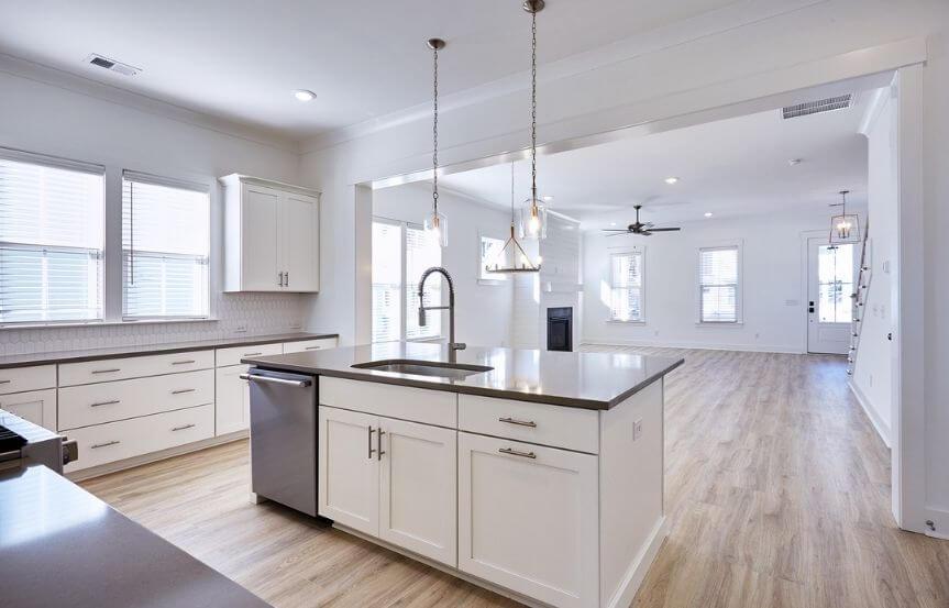Homes By Dickerson Bluffton home plan kitchen